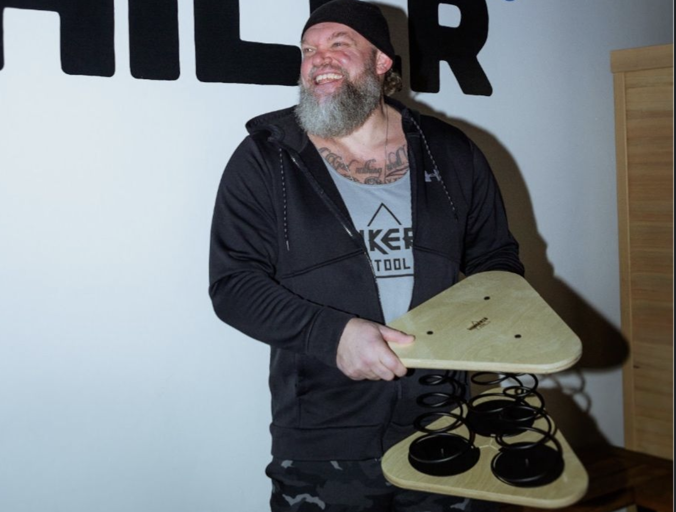 From Pain to Purpose: My Journey to Creating the Hunkerin Stool